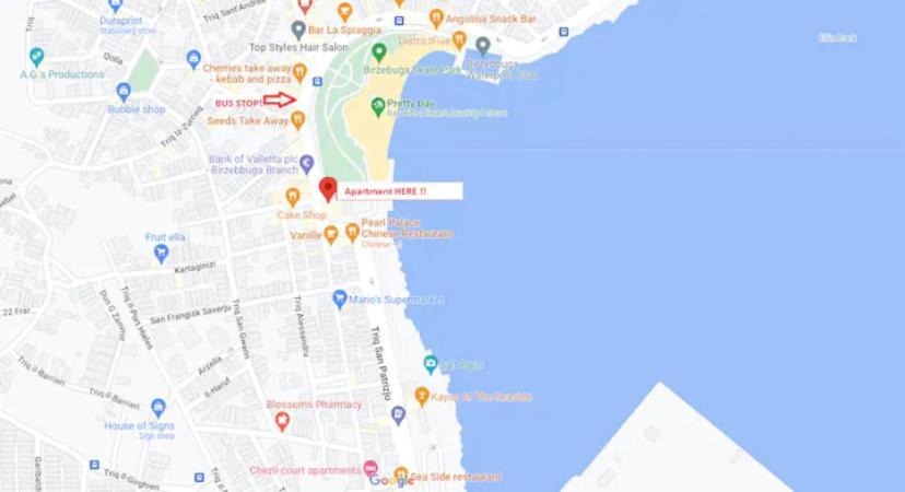 Sea View Apartment Birżebbuġa Екстериор снимка